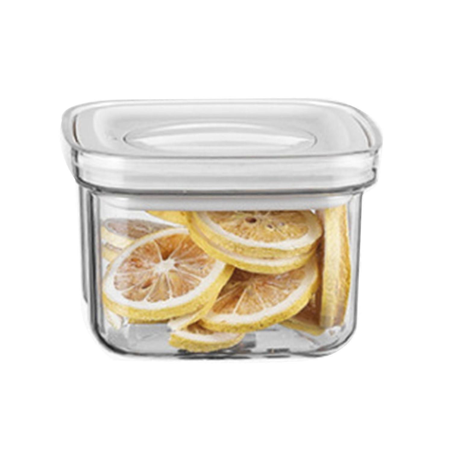 Sealed Crisper Box Food Storage Container with Dustproof Lid Large Capacity Transparent Design
