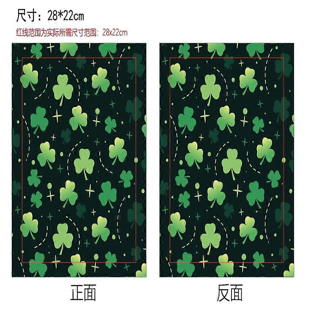 Cloth Book Cover Notebook Wraps Rectangle Clover 280x220mm