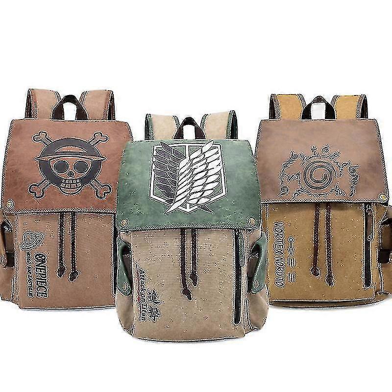 Anime Backpack Naruto Casual Canvas School Bag