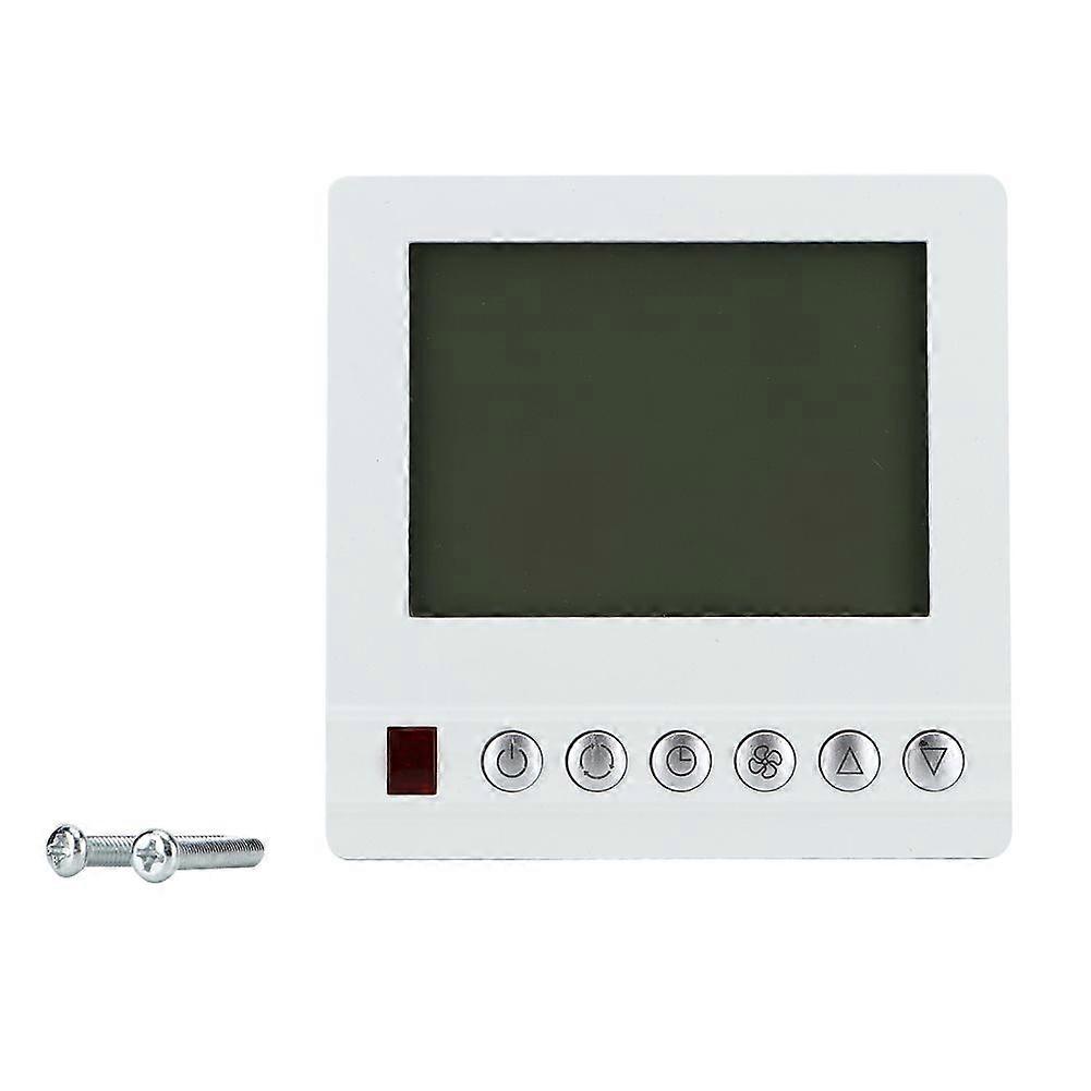 Smart Thermostat Digital LCD Display Temperature Controller 220V White