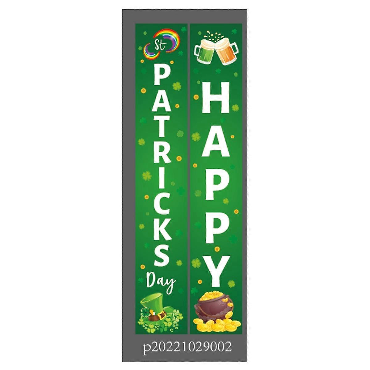 Irish Festivity Banner Set - Green Clover Party Decor