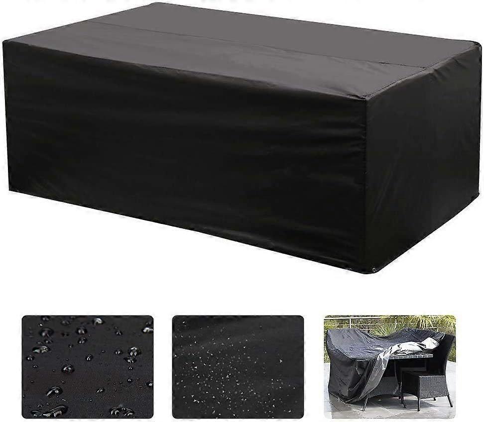 Conjunto de sala de estar mobiliário mesa retangular proteção UV