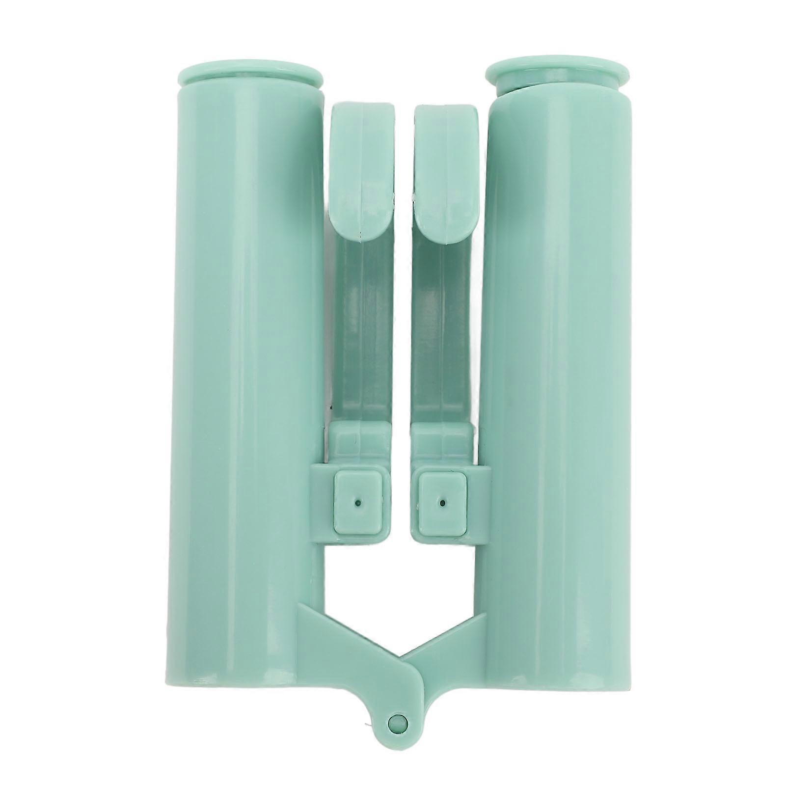 Travel Hanger Multifunctional Stretchable Adjustable Portable Folding Clothes Hanger for Car Daily Use Green