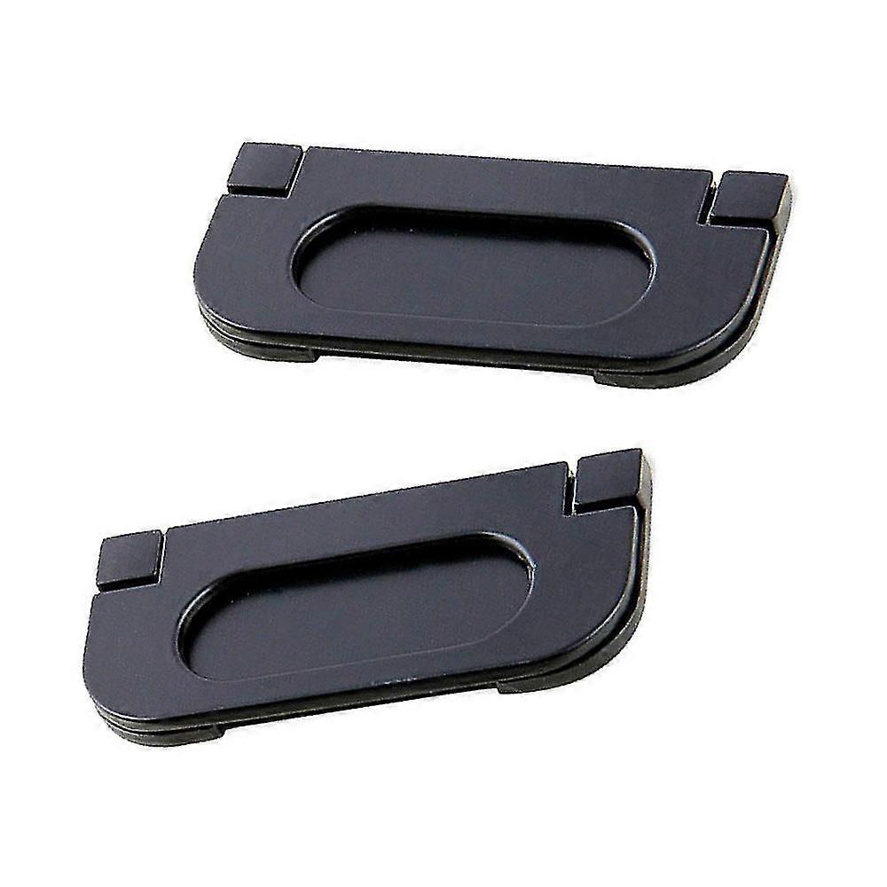 2-pa Alloy Recessed Type Handle Flush Door Pull For Poet Doors, Bla Rustproof For Sliding Doors, Cabinets, Drawers