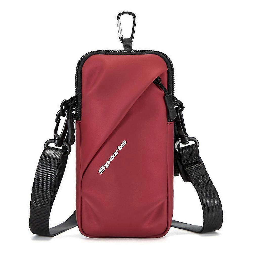 Small Crossbody Shoulder Holsters Bag With Arm Band, Fits ,use For Running, Walking, Hiking Biking