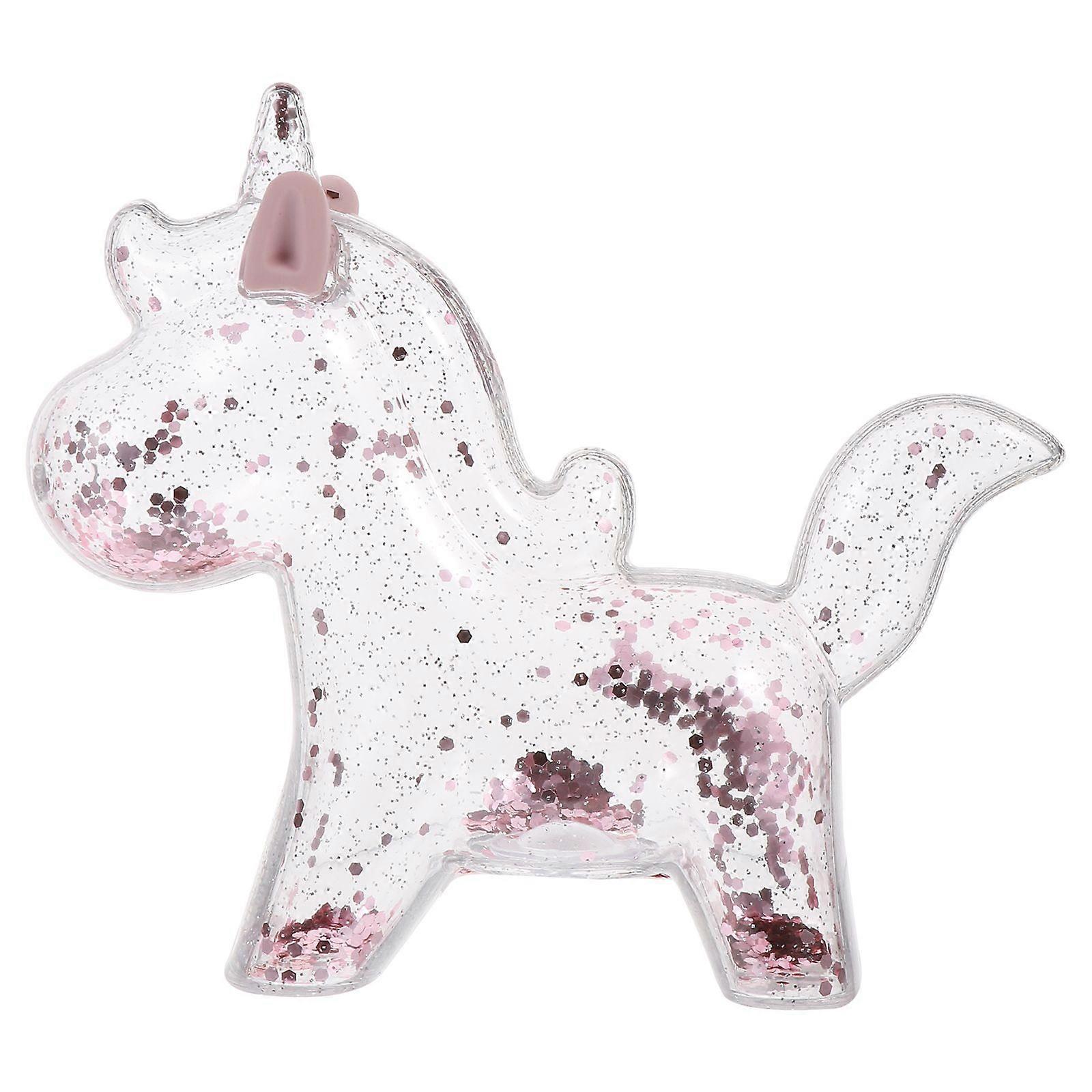 Cartoon Unicorn Saving Pot Transparent Unicorn Coin Bank Adorable Piggy Bank
