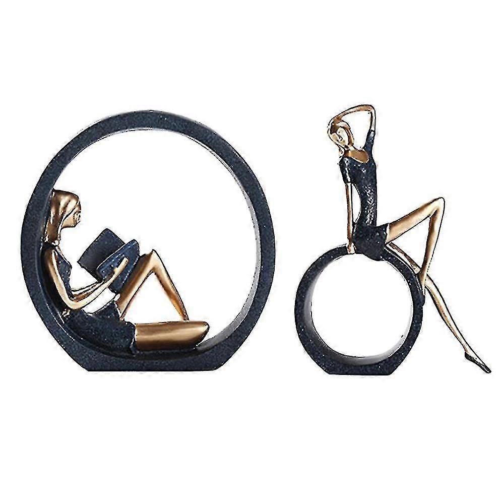 Resin Lady Sculpture Figurine For Home