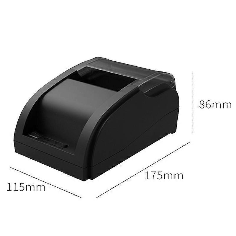58mm USB Computer Version+Mobile Bluetooth Automatic Order Takeout Receipt Cashier Thermal Printer