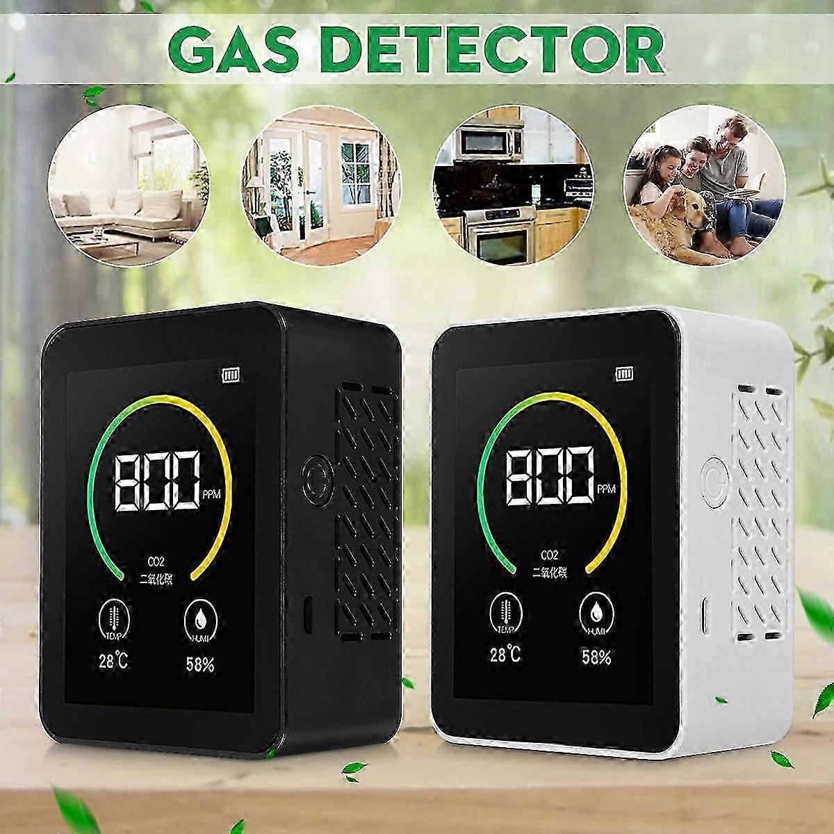 3 in 1 CO2 Meter Digital Temperature Humidity Sensor Tester Air Quality Monitor Indoor Agricultural Carbon Dioxide Detector