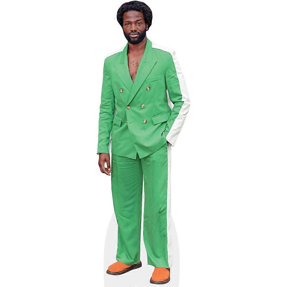 Sope Dirisu (Green) Cardboard Cutout (lifesize OR mini size). Standee. Stand Up.