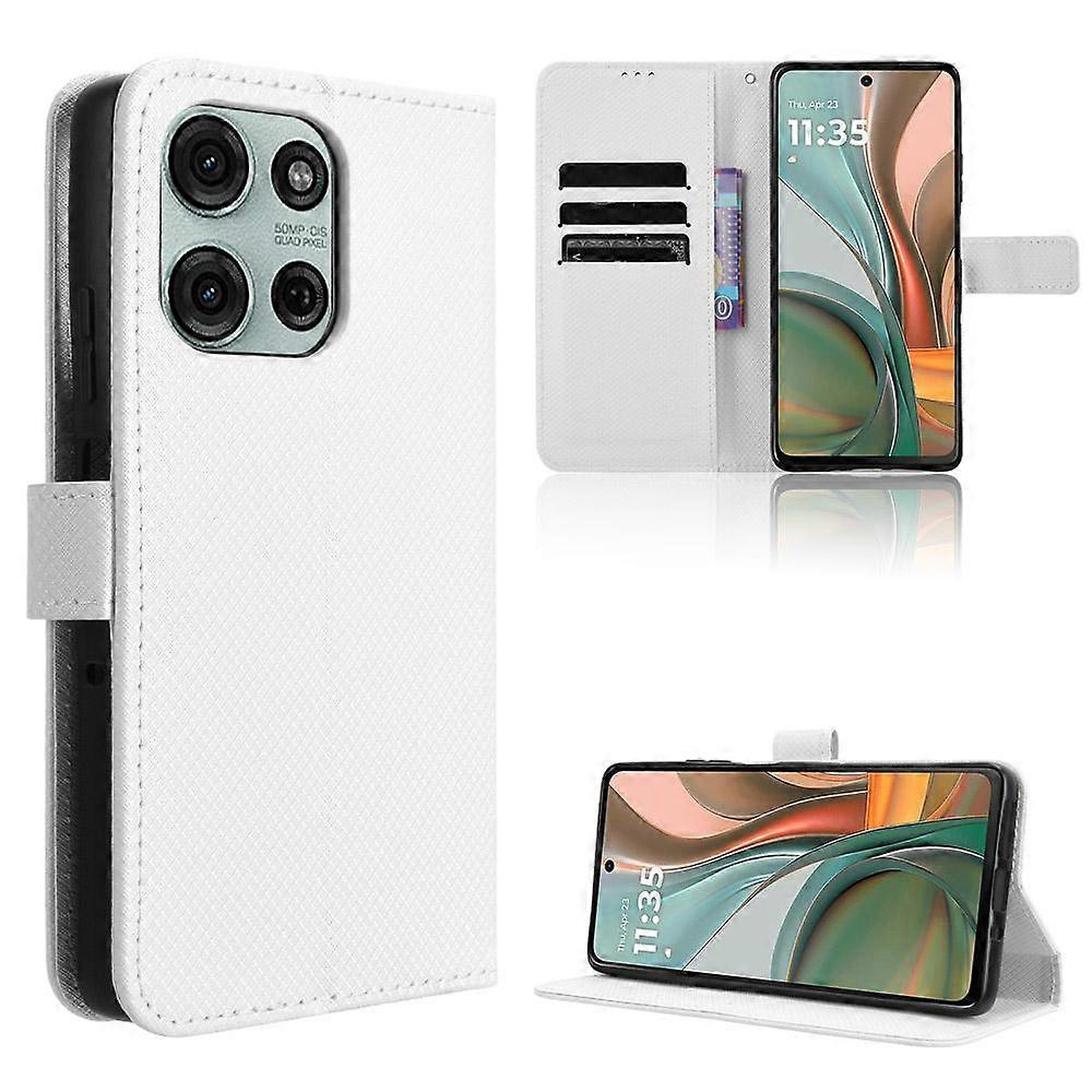 Diamond Texture Leather Phone Case