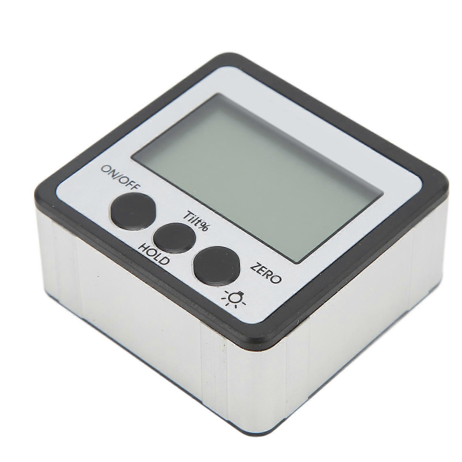 Digital Inclinometer with Backlight Magnetic 4x90° Electronic Protractor IP54 Waterproof Angle Level Finder Gauge