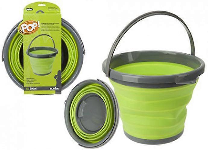 Easy Use Pop Up 10 Litre Water Bucket Easy To Store For Camping