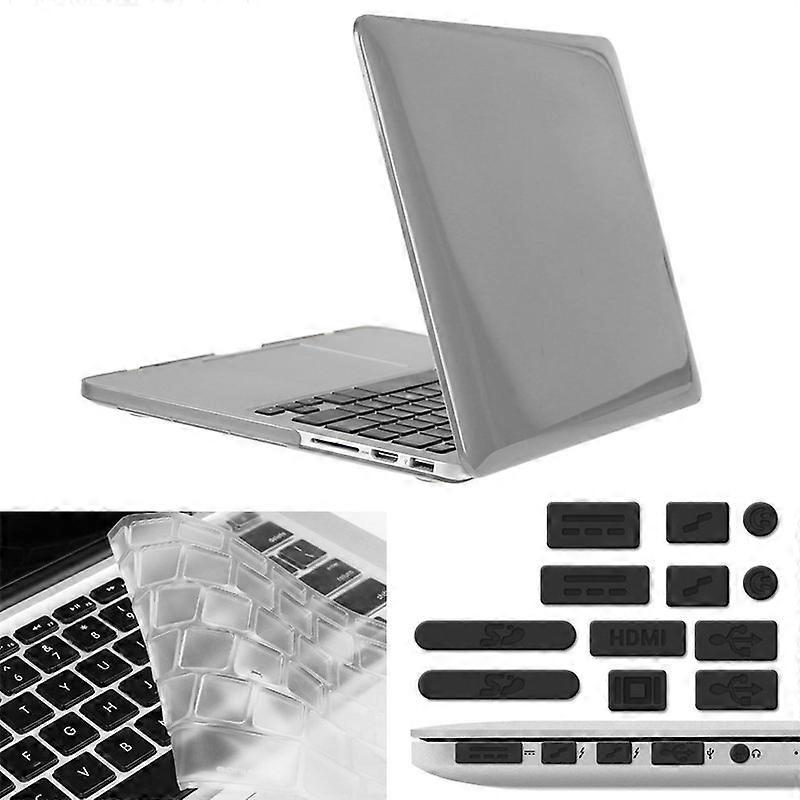 ENKAY Crystal Plastic Case Set for MacBook Pro Retina 13.3 inch US Version