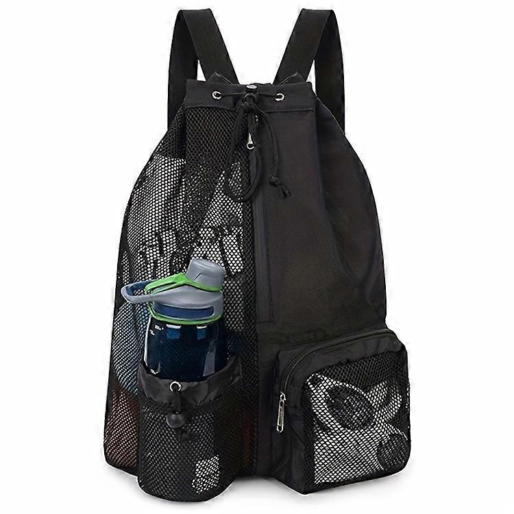 HALIN A4011 Outdoor Travel Swimming Climbing Dual Shoulder Bag Drawstring Mesh Design Backpack