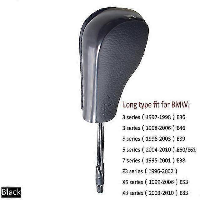 Leather Car Automatic Shift Gear Knob Lever Gaitor for BMW E81 E82 E87 E90 E91 E92 E93 E36 E38 E39 E46 Z4 Z3 E53 X5 X3 E60 E61