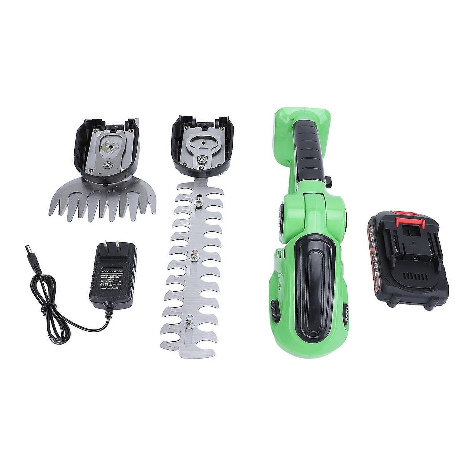 Handheld Grass Trimmer Multifunctional Rechargeable Electric Shrub Trimmer for Home US Plug 100‑240V
