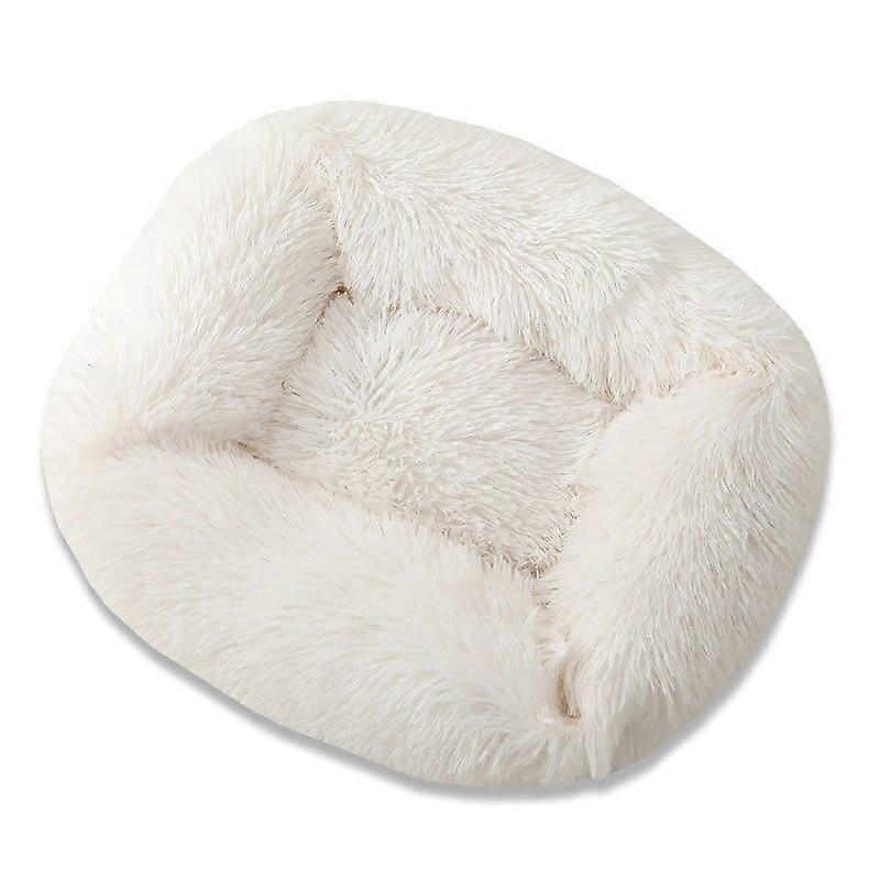 Soft Long Plush Dog Bed Winter Cat Bed Chihuahua Yorkie Puppy Cushion Small Dog Bed Warm Pet Sofa Beds For Dogs Cats