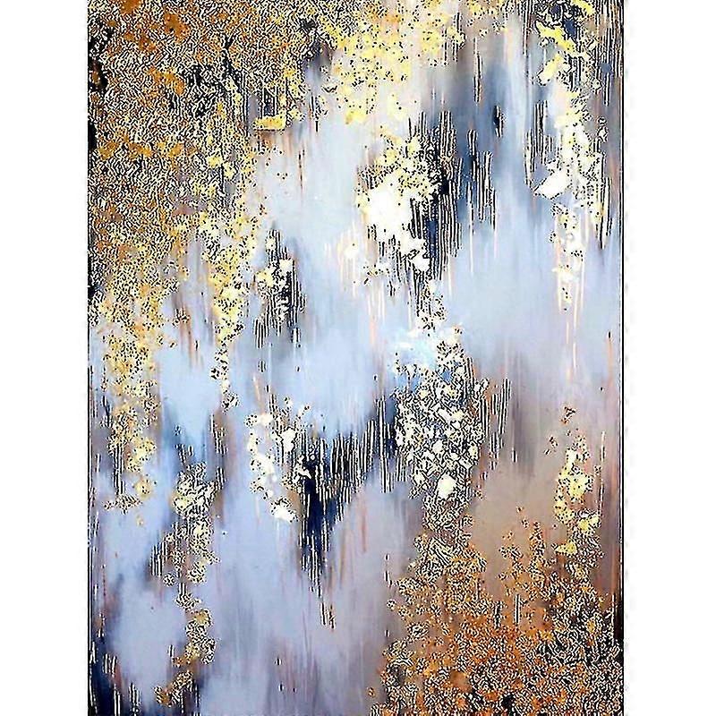 Bordado Abstracto E Ing Rhinest Para El Hogar R