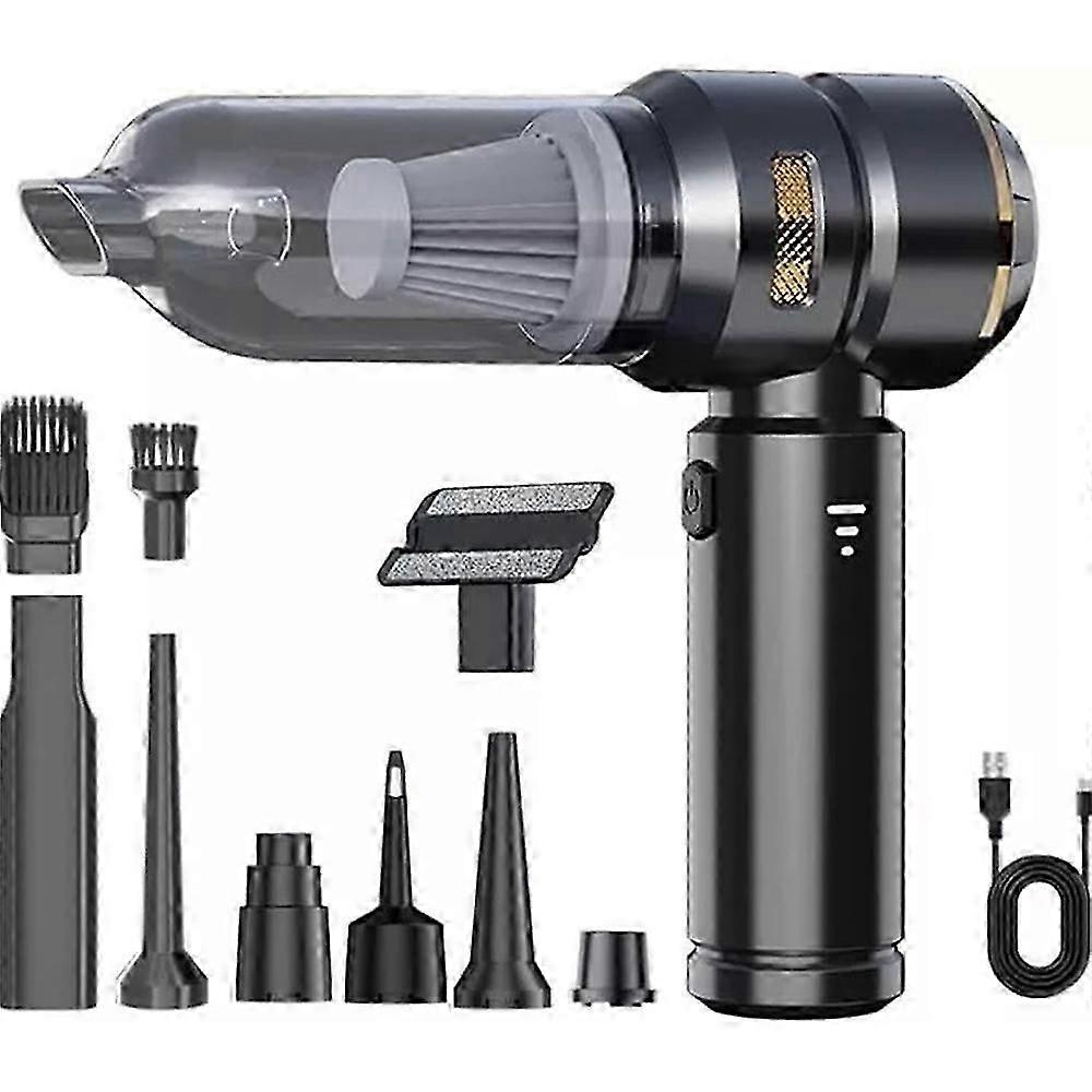 Black Phantom Handheld Vacuum Cordless, Portable Car Vacuum