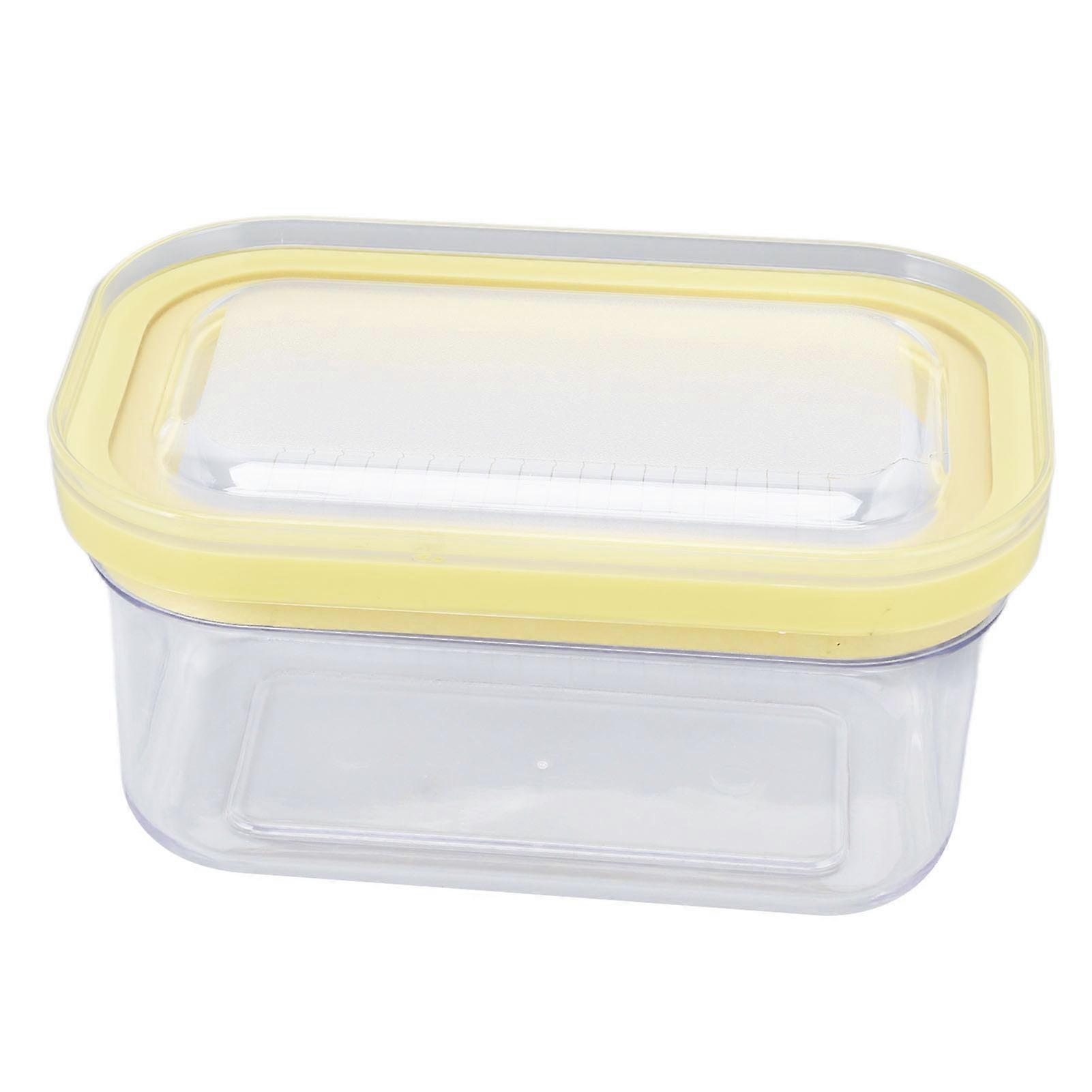Butter Box Sealed Butter Dish Cutting Storage Box Rectangle Baking Tool for Kitchen