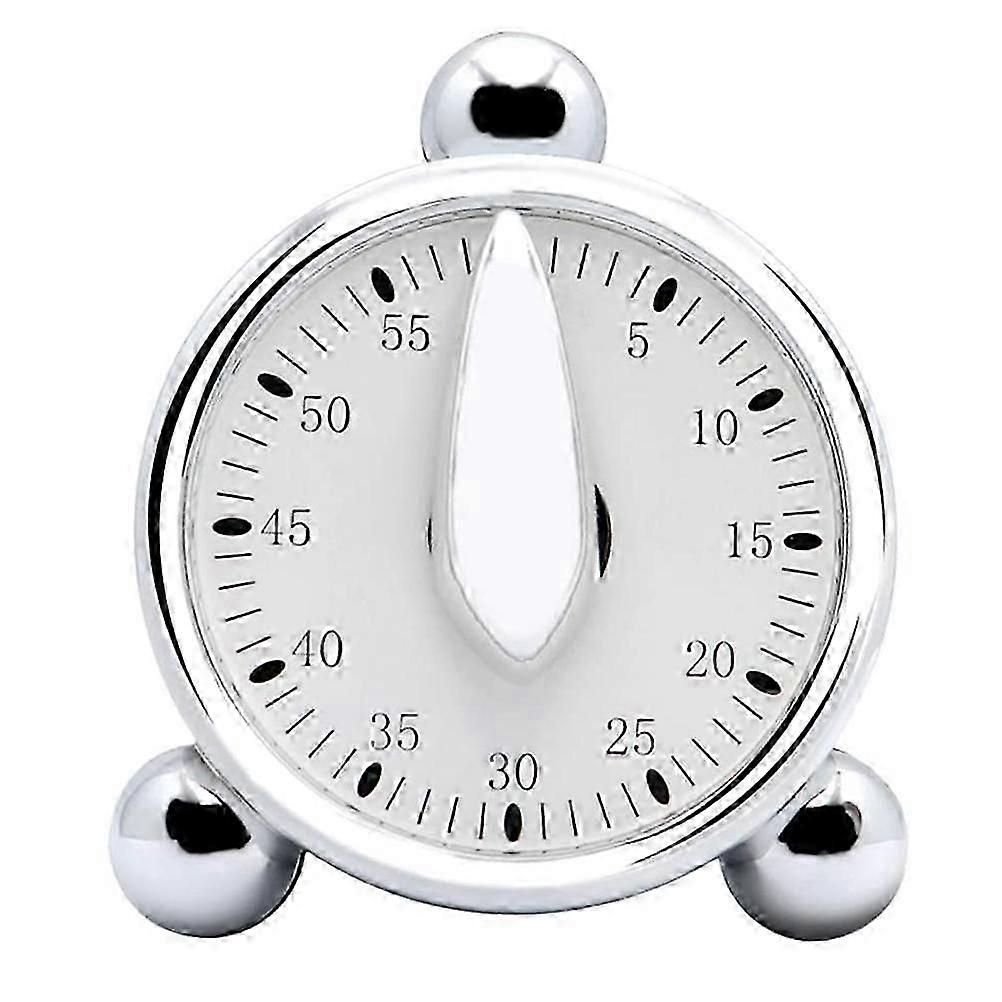 Kitchen Timer Countdown Alarm Clock 60 Minutes Mechanical Visual Timer for Cooking Baking Kids Classroom Meeting Management Teaching