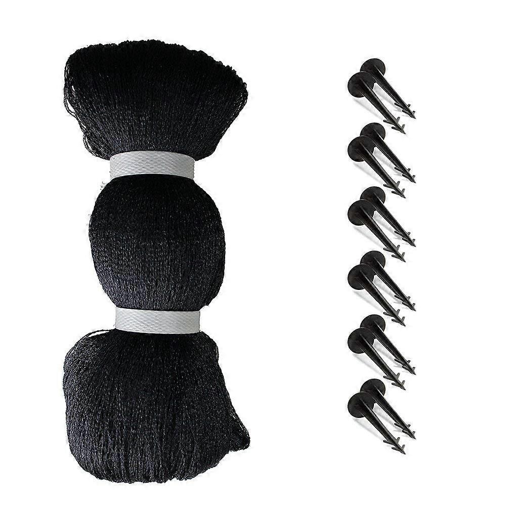 Net Cover Tightly Woven Prevent Fish Jumping Protective 9.8ft Wide 13.1ft Long Pond Netting with 12 Nails