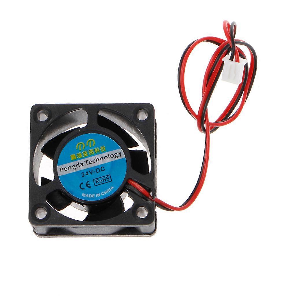 CPU Cooling Fans DC 24V 2Pin USB Connector PC Heatsink Exhaust Cooling Fan DC Brushless Quiet for PC Computer Multicolor