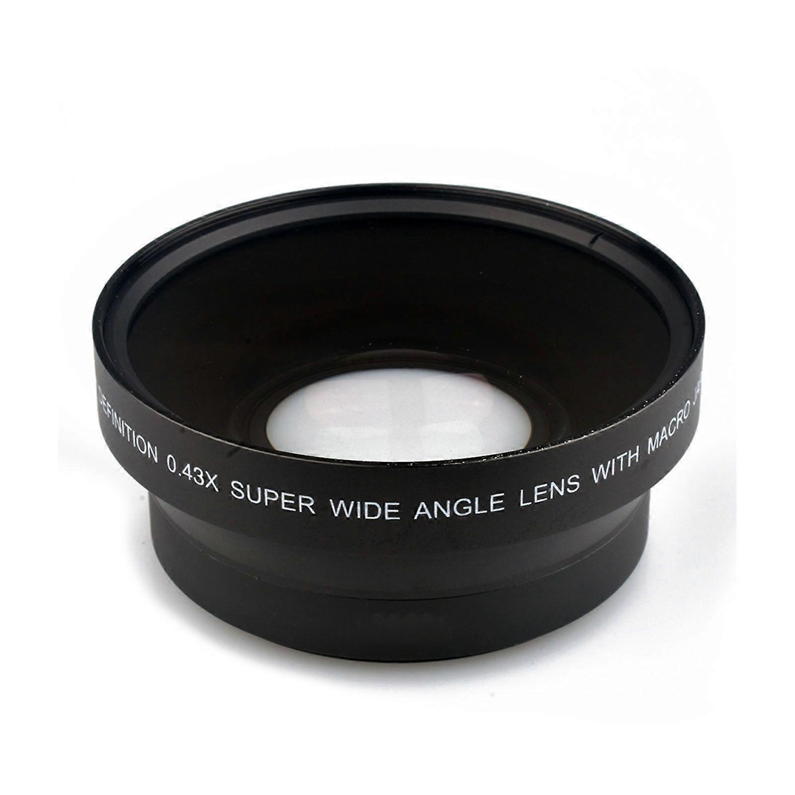 0.43X Super Wide Angle Fisheye Lenses with Macro Portion 67mm for DSLR Camera