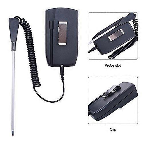 Pointer Soil pH Meter Tester Sensor with Removable Probe, Gardening Quality Monitoring Acidity Test Kit