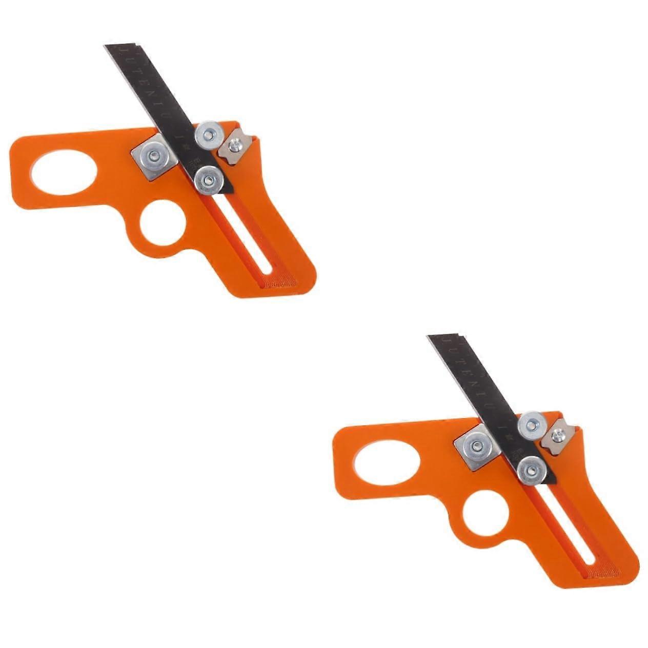 2pcs Hand Planer Block Plane Woodcraft Tool 8mm Planer for Woodworking for Chamfering and Edge Trimming