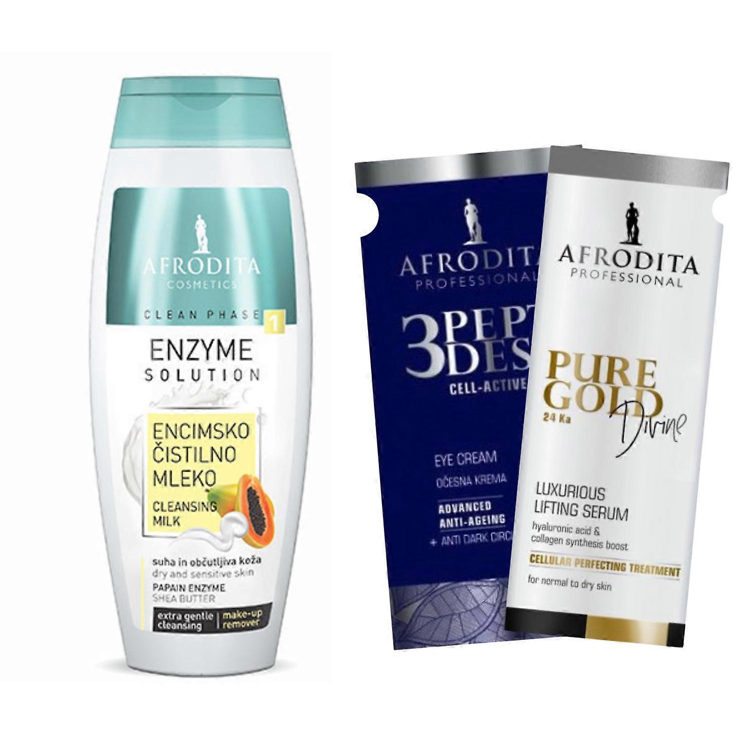 Afrodita Clean Phase Enzyme Cleansing Milk + 2 Samples
