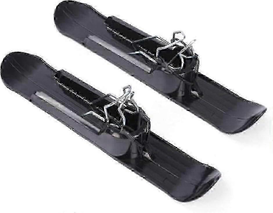 Portable Ski Sled Attachment For Strollers, Bikes, And Wheelchairs - Ski Plate Wheelblades For Outdoor Fun On Snow Edition a