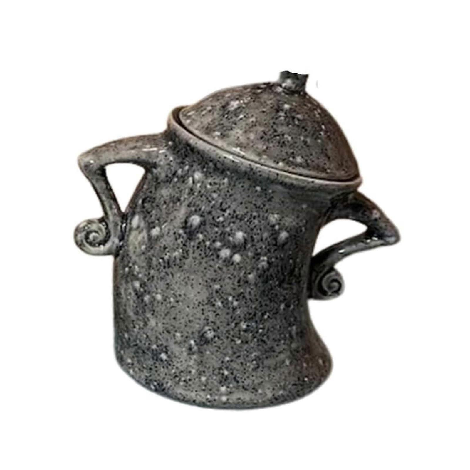 Charming Ceramic Storage Jars with Colorful Flair