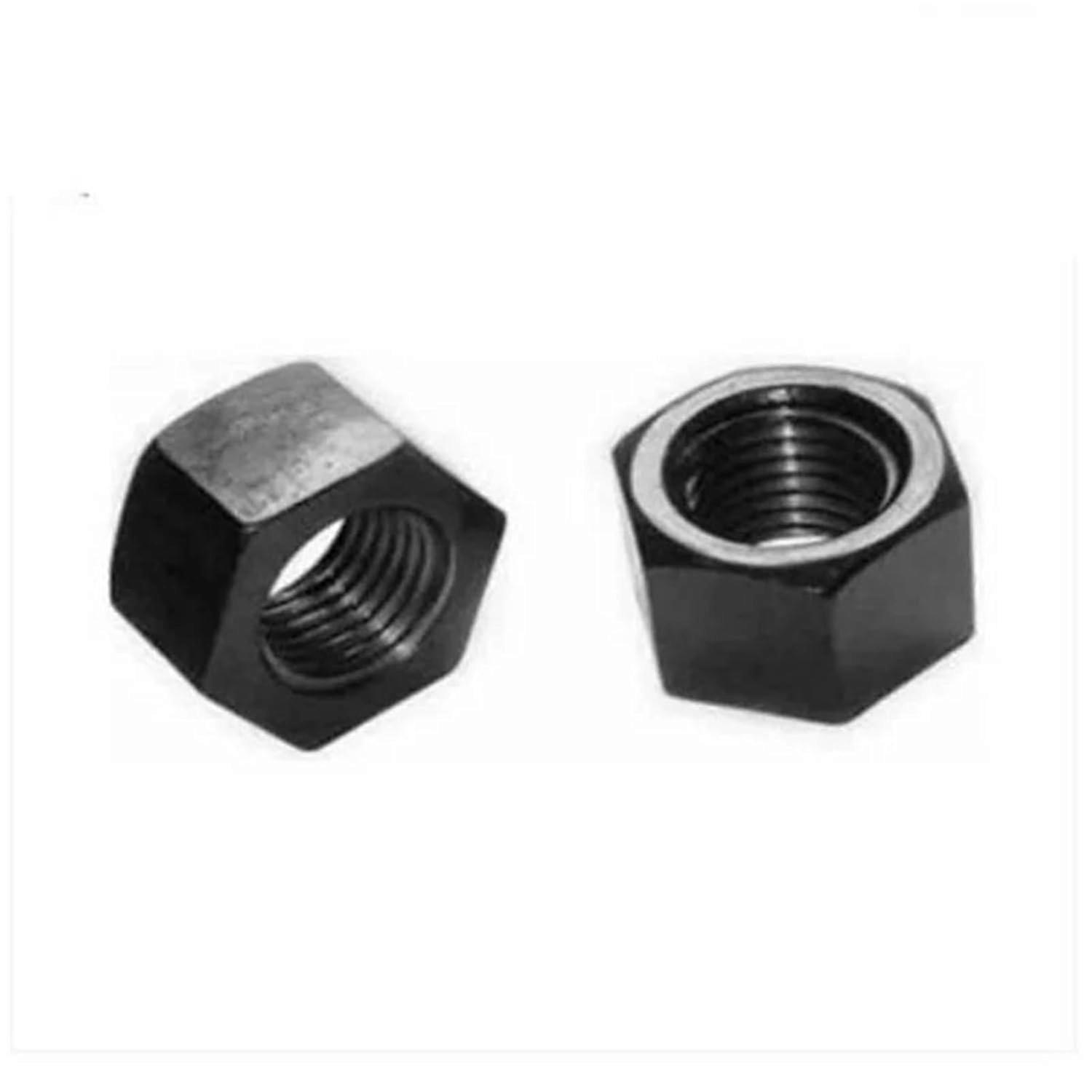 Bolts and Nuts Set Hex Head Screw Bolt Left Thread Steel Black Hexagon Nut M3 M4 M5 M6 M8 M10 M12 M14 M16 M18 M20 M8 M14 5PCS