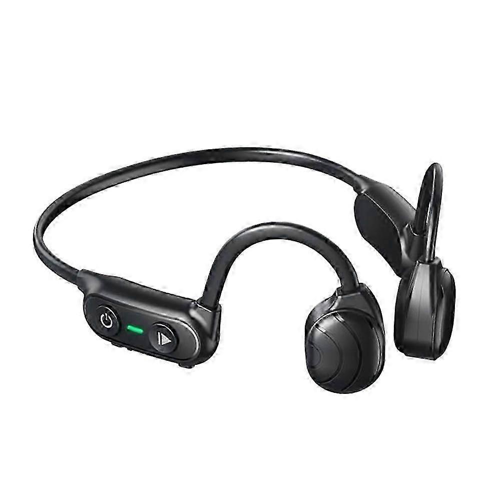 سماعة رأس رياضية لاسلكية بتقنية البلوتوث Rb-s33 تعمل بتقنية التوصيل العظمي، موديل خاص، مقاومة للماء، مثبتة على الأذن