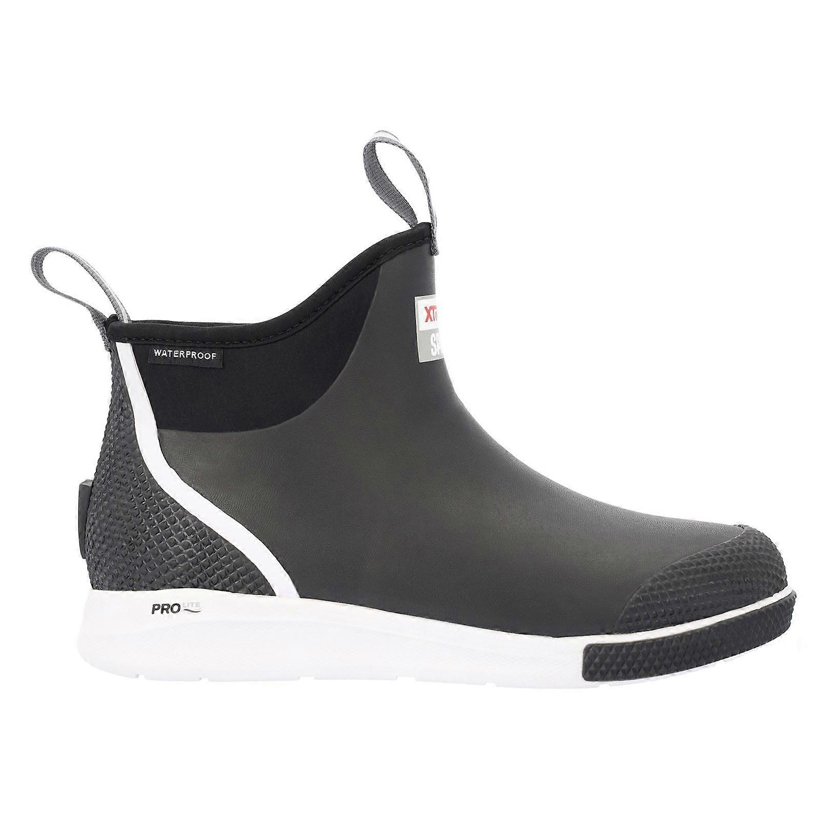 Xtratuf ADB Sport Noir Caoutchouc Mâle Textile/Météo Wellingtons-13