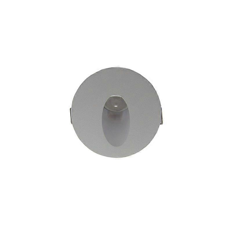 1W 3W Led Scala Luce Rotondo Bianco Angolo Applique Indoor Incasso Scala Gradino Corridoio Lampada Scala