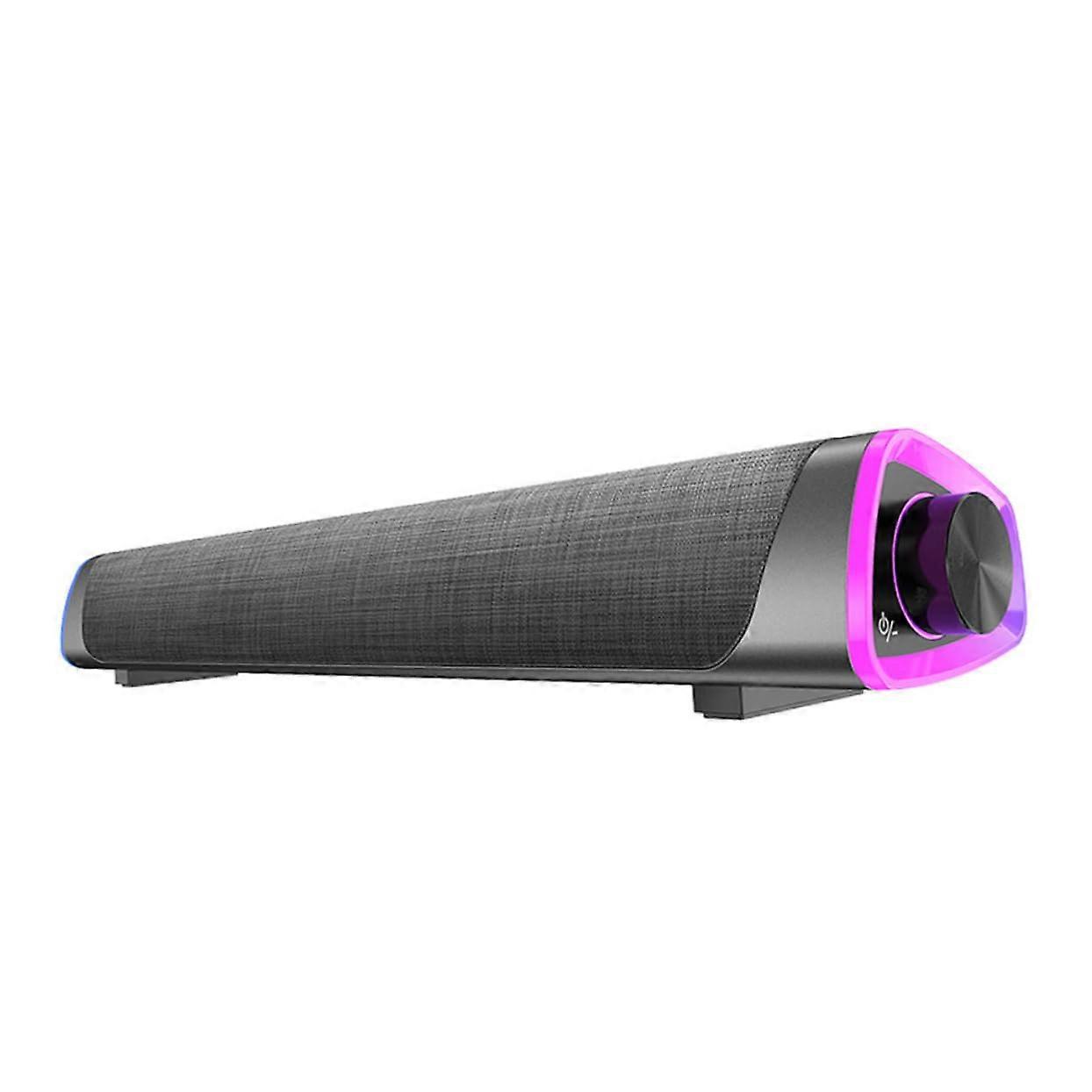 3D Surround Soundbar Desktop Wired Computer Speaker Stereo Sound Speaker for Music Tv Gaming