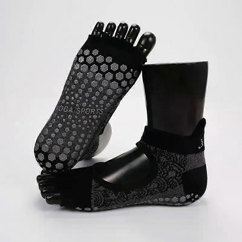 Yoga exercise socks Non-slip Half Toe Pilates Grip Low-Ankle Socks