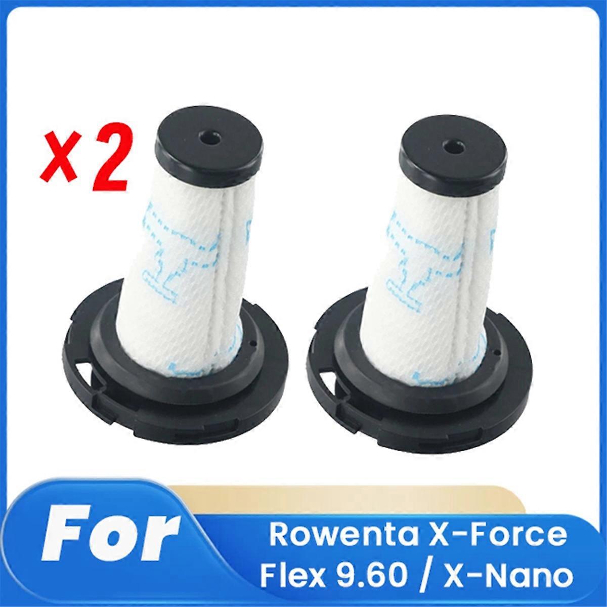 2 Pcs ZR009010 Filter for X-Force Flex 9.60 / X-Nano Sweeping Robot Accessories Filter Cleaner Part