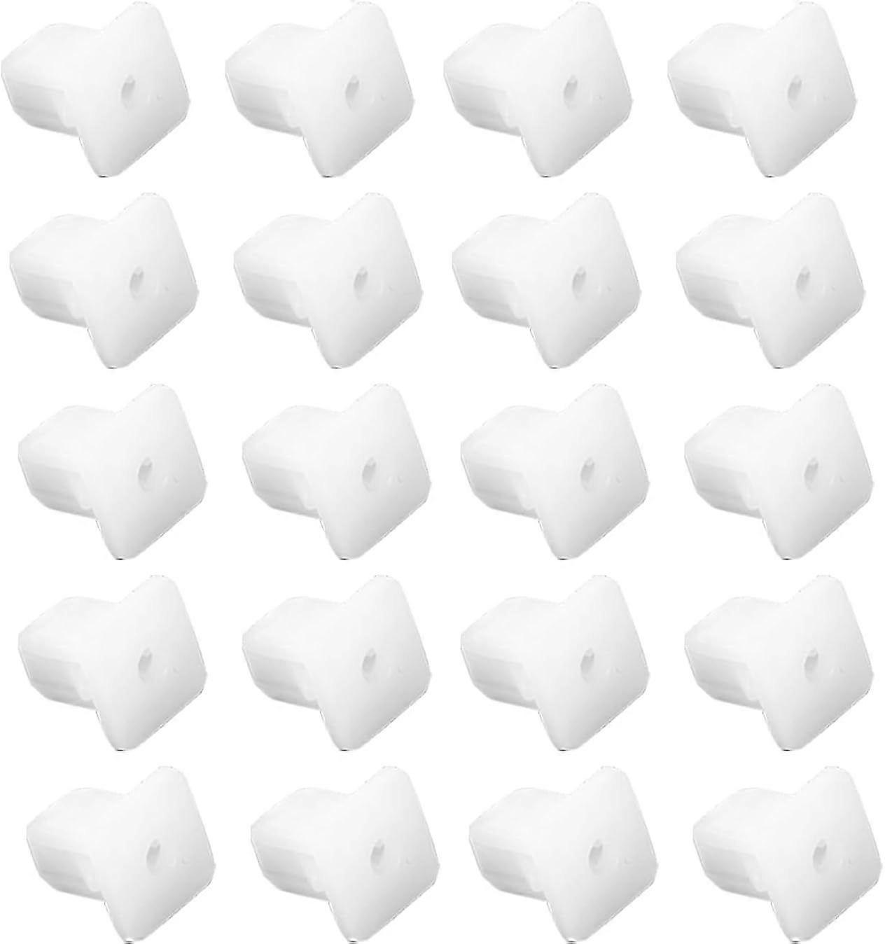 50pcs Universal Car Bumper Retainer Clips Plastic Fasteners For Most Vehicles Bumper Fixing Bumper Retainer Hardware For Multiple Replacements Or Repa