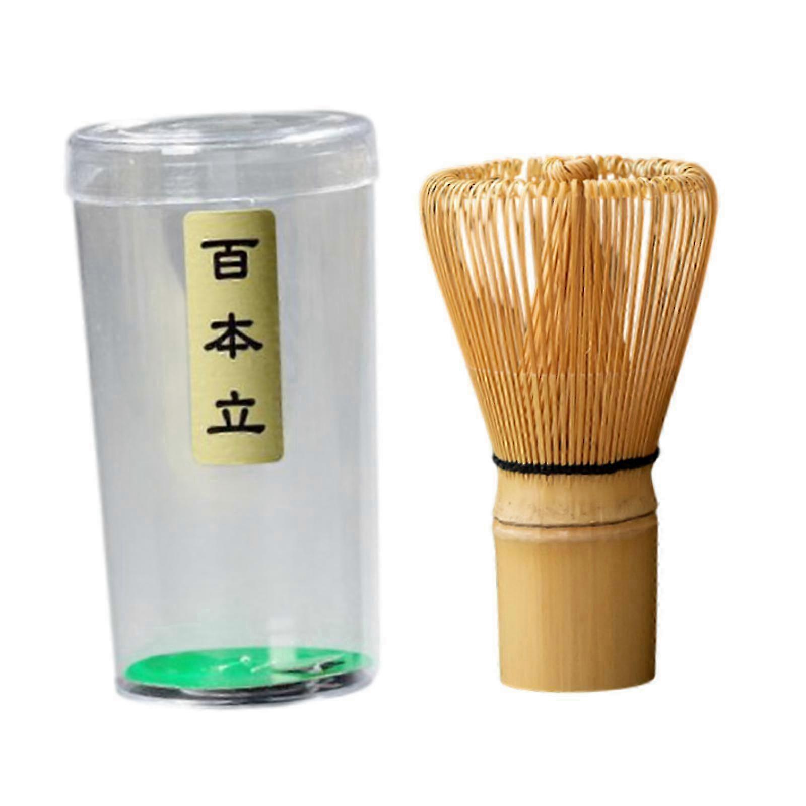 Traditional Bamboo Matcha Whisk Chasen - Reusable Handmade Japanese Tea Whisk Tool for Beginners