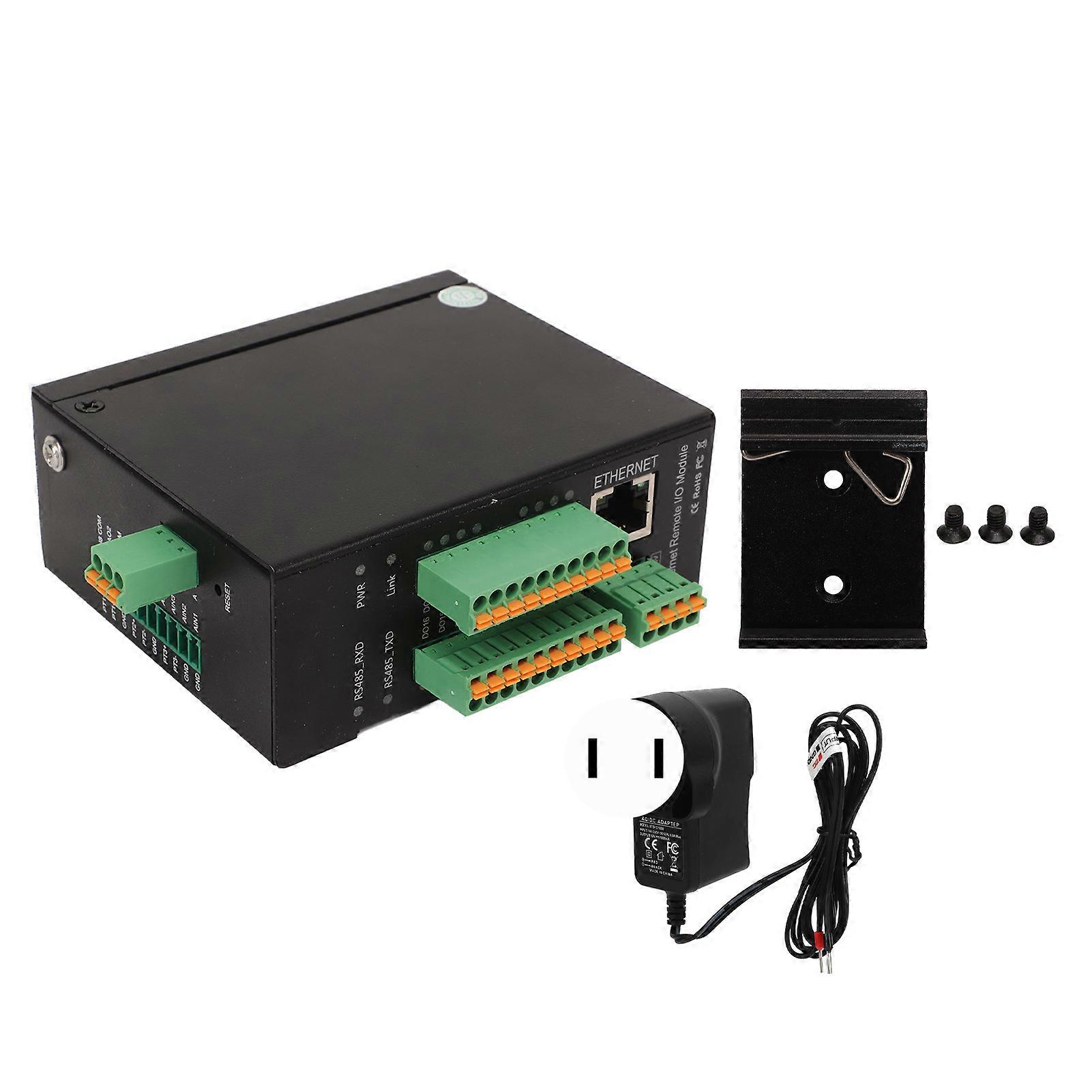 Ethernet IO Data Acquisition Module | Modbus TCP & MQTT | 15KV ESD Protection | IP30