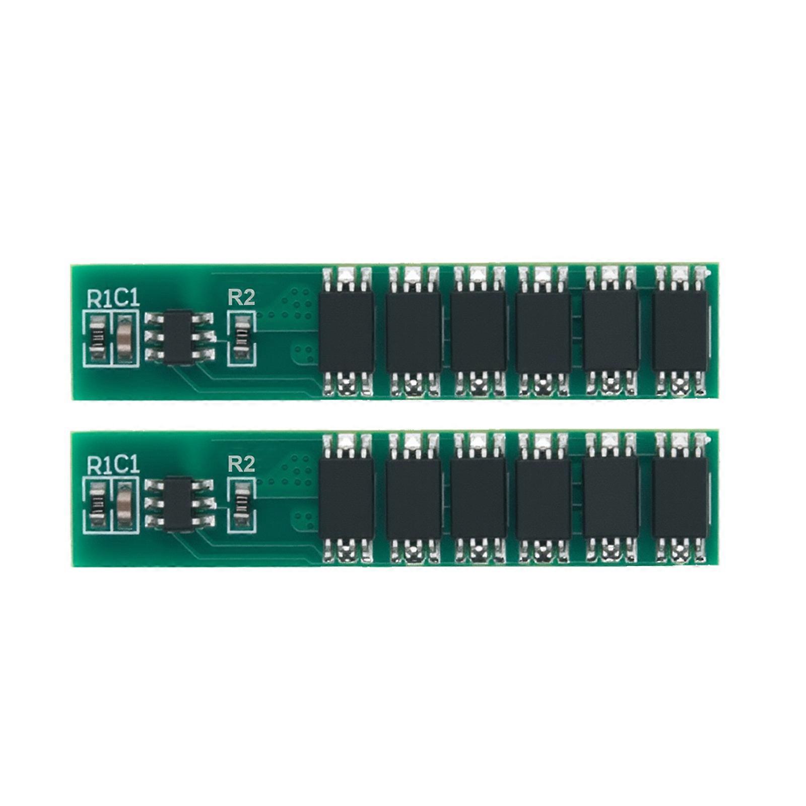 15A 3.7V Lityum Pil Koruma Kartı 6 Polimerler için MOSFET Güvenlik Kontrolü Liions 18650 Modülü
