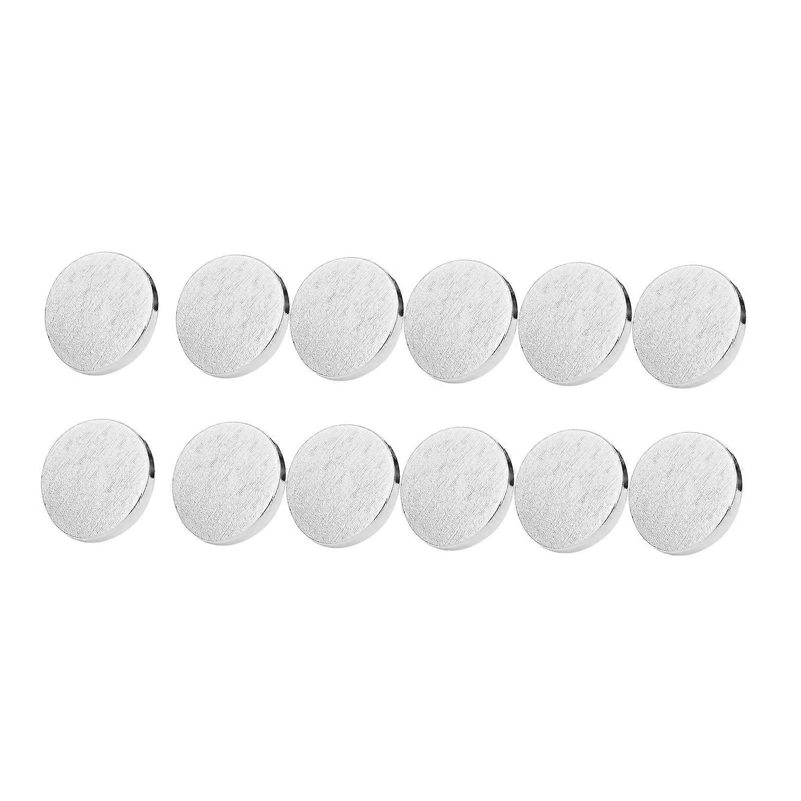 12 Sets 18mm Replacement Jean Buttons, Instant Button Detachable Jean Button