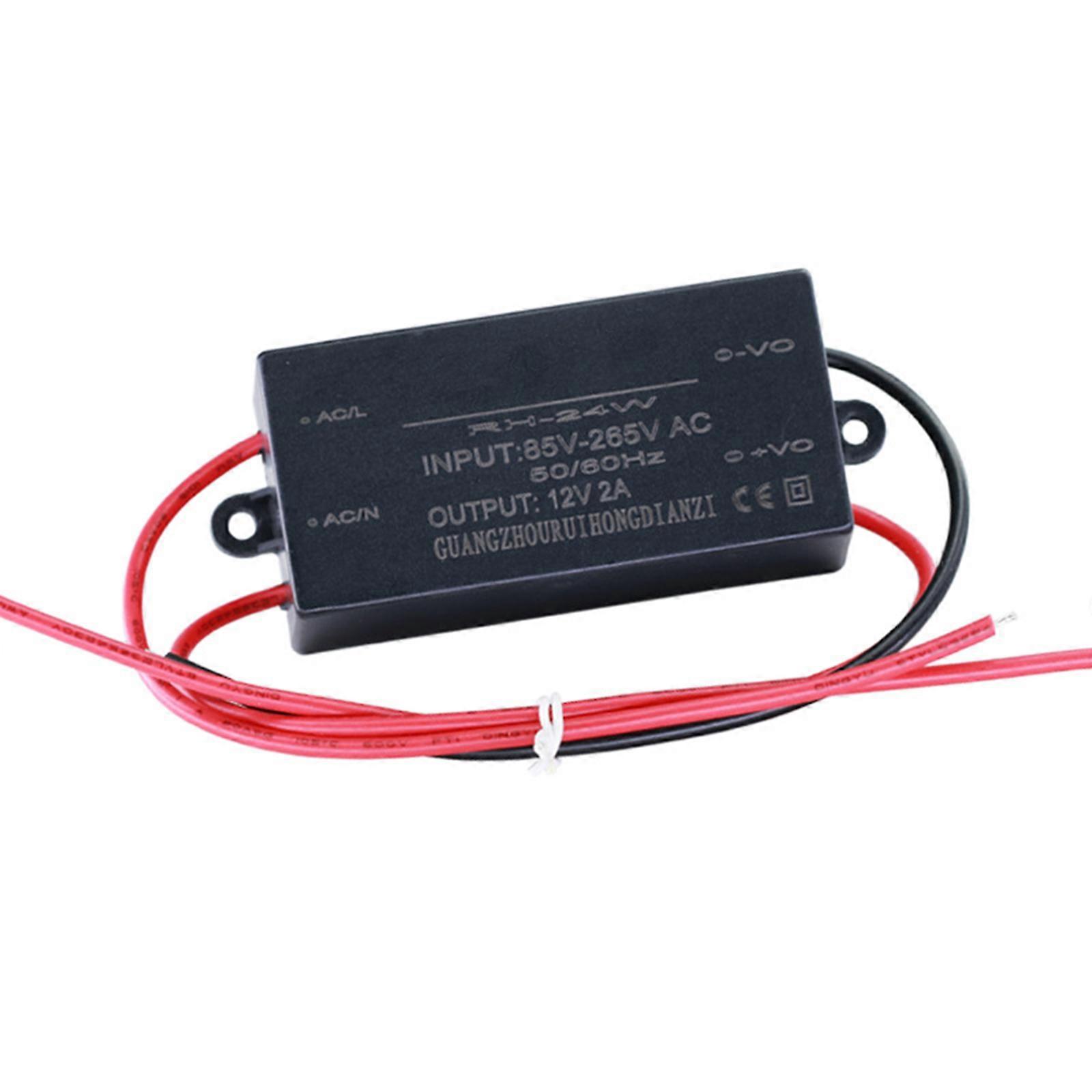 Alternating to Direct Current Voltage Converter AC85V-265V to DC12V2A Power Adjuster Voltage Regulator Step-down Module