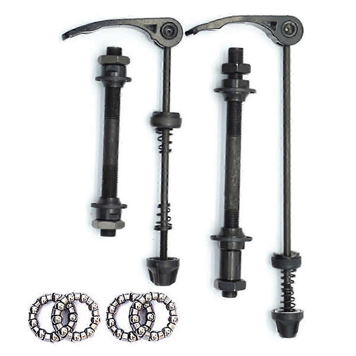 Bicycle Front and Rear Hollow Axle Quick Release Rod Front Axle Rear Axle Bead Rack Wheel Modificat