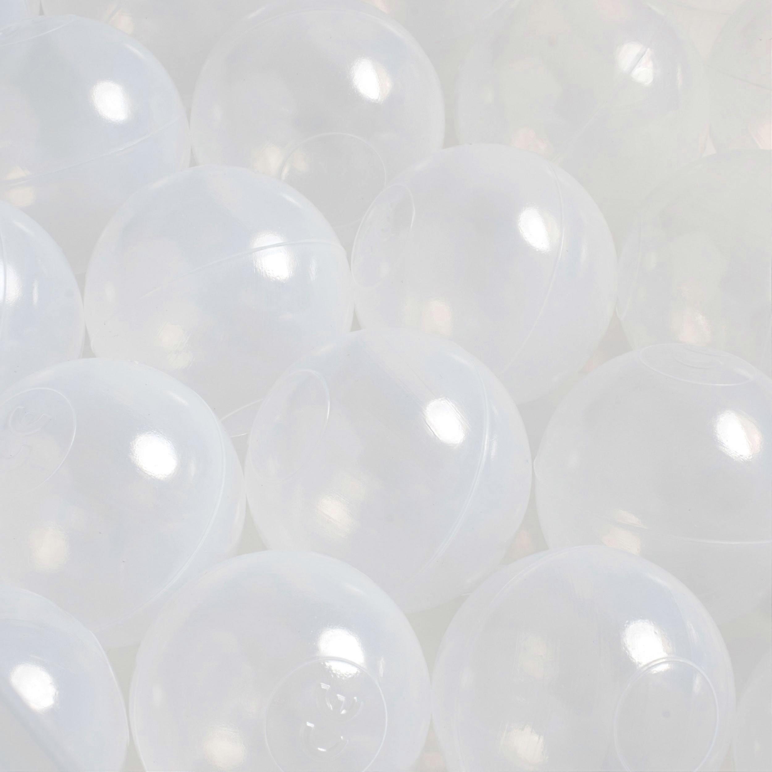 Misioo Dry Pool Pallot 300 kpl: Läpinäkyvä