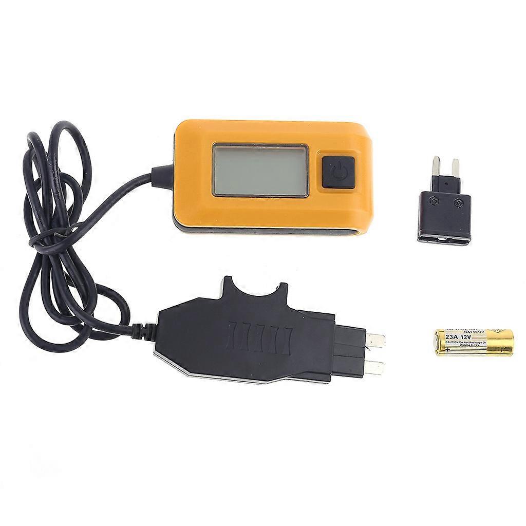High Precision AE150 Digital Auto Fuses Tester Meter 0.01A~19.99A 12V 23A LCD Display Panel Guage for Current Detection